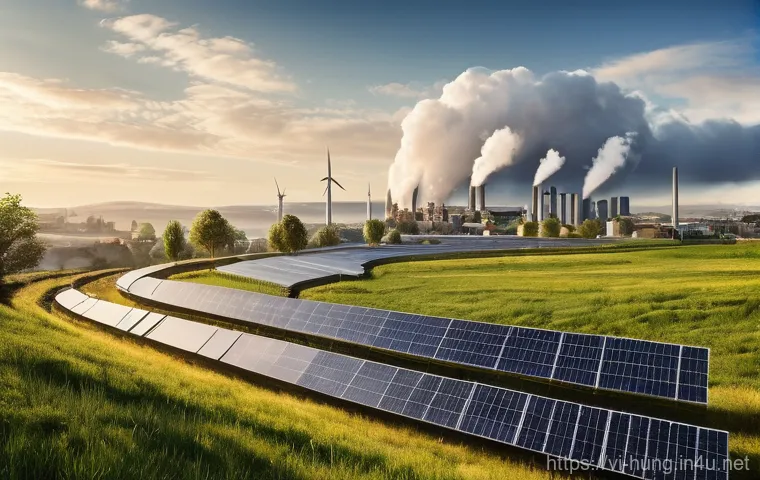 헝가리 에너지 정책 - **Prompt:** A state-of-the-art nuclear power facility, inspired by the Paks II project, with a focus...